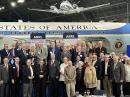Members of the ARRL Maxim Society, who have a lifetime giving of $10,000 or more to ARRL, gathered at the 2025 Donor Appreciation Dinner.