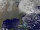 This image from NASA shows Hurricane Sandy as it moves toward the East Coast on October 29.
