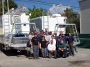 Ron Diniz and the employees at Aluma Tower Company.