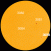 Sunspot AR3078 has a delta-class magnetic field that poses a threat for X-class solar flares. [Photo courtesy of NASA SDO/HMI]